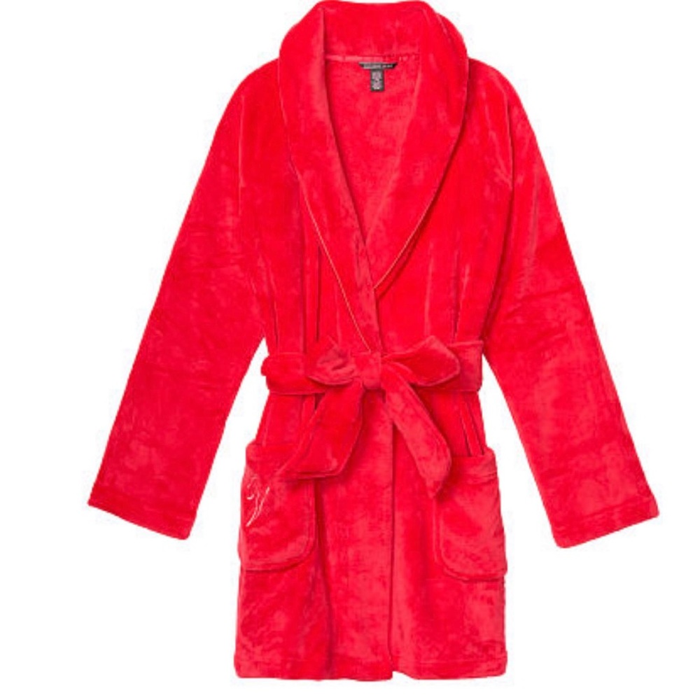 Logo Short Cozy Robe - Picture 2 of 4